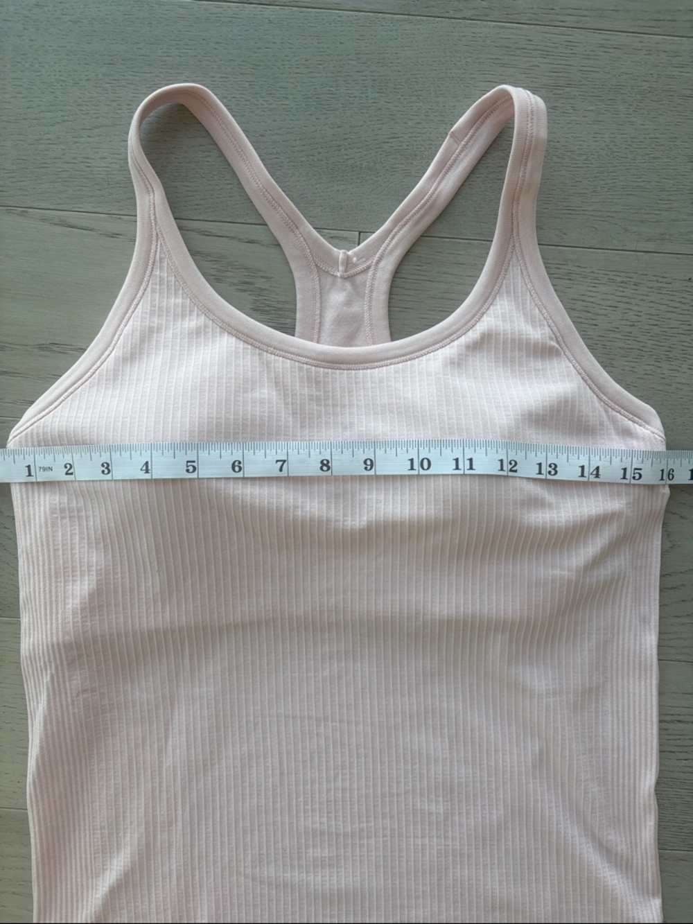 Lululemon Ebb to Street Tank Top Pink Size 10 - Picture 4 of 5